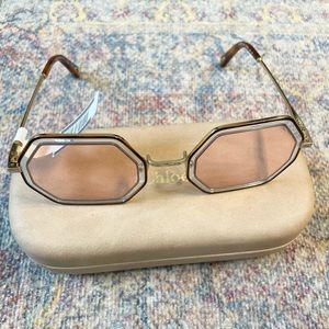Chloe Tally 53mm Octagon Sunglasses